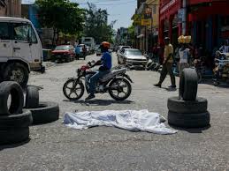 Encore des cadavres livrés à la merci de chiens et porcs , dans la 3 ème circonscription de Port - au - Prince