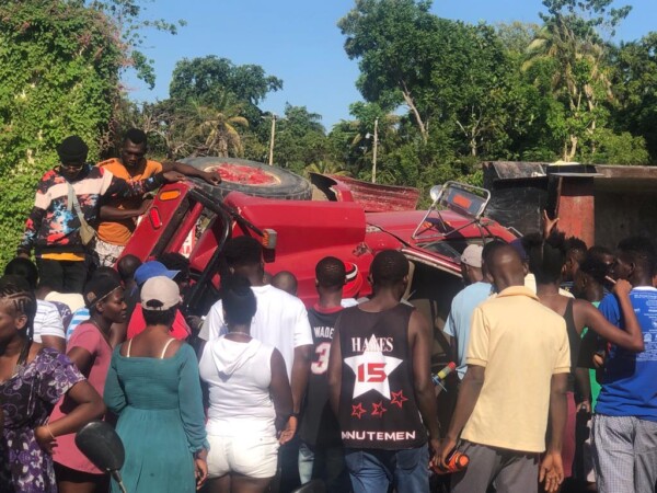 Tragique accident de la circulation à Jacmel, bilan 4 morts, 62 blessés dont 25 graves