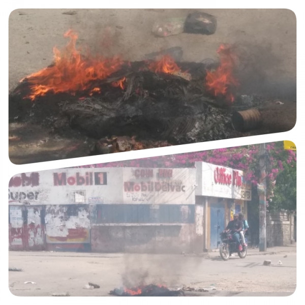 Tirs nourris, barricades et manifestation improvisée à Port-au-Prince, en réaction à l'arrestation du chef de gang Ezéchiel 