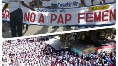 Saint-Marc : des entrepreneurs étaient dans les rues pour protester contre l'insécurité 