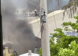 Incendie à la cathédrale provisoire de Port-au-Prince: les dégâts sont considérables 