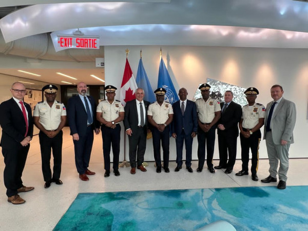 Sécurité : une délégation de haut niveau de la PNH participe au Sommet des Chefs de Police des Pays membres des Nations Unies