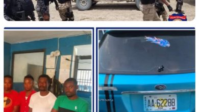 PNH-Opération: 5 présumés kidnappeurs arrêtés, une voiture saisie