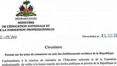 Haïti/Éducation : le MENFP interdit le commerce informel dans des établissements scolaires