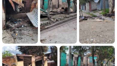 Artibonite-Insécurité: des maisons pillées et incendiées par des bandits, un journaliste fait l'objet de menace de mort