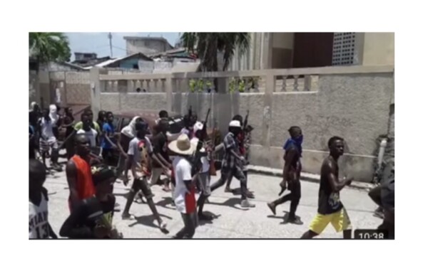 Défilé des membres du gang de Vitelhomme à Fort Jacques: plusieurs blessés par balles déjà recensés