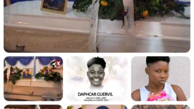 Haïti : funérailles de la jeune comédienne, Daphcar Guervil sur fond de colère