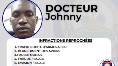 Église Épiscopale d'Haïti/Trafic d'armes :  avis de recherche contre Johnny Docteur  