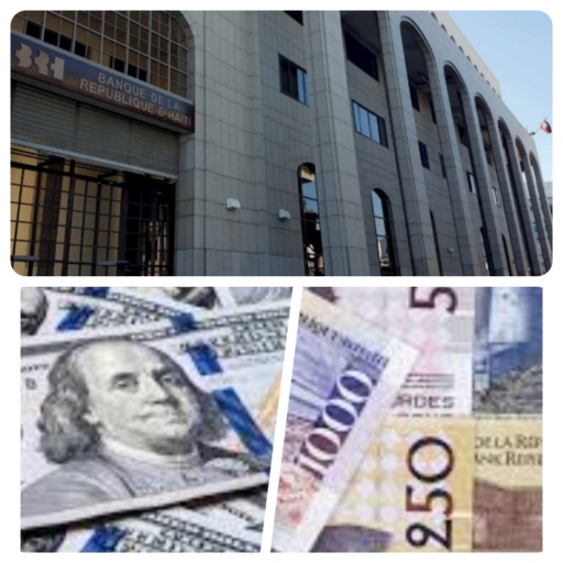 Haïti/Économie : taux de change de la BRH pour le jeudi 7 septembre 2023