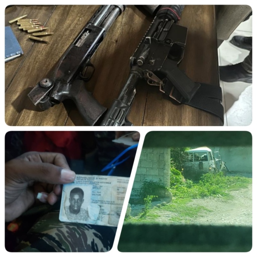 Haïti/Opération policière : trois membres du gang 400 Mawozo mortellement blessés et deux fusils saisis 