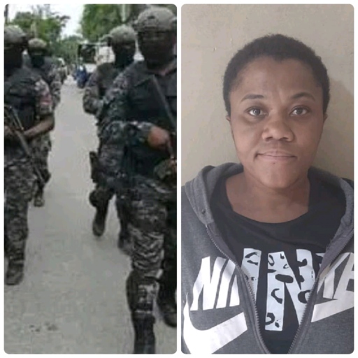 Fifi Bèl Boss" interpellée par la Police à l'Aéroport International Toussaint Louverture