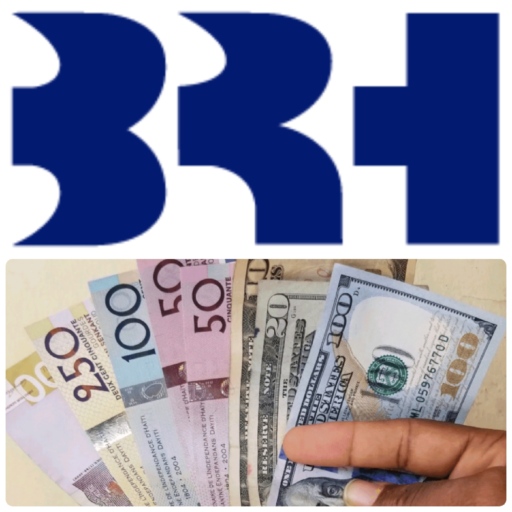 Haïti/Économie : taux de change de la BRH pour le samedi 18 novembre 2023