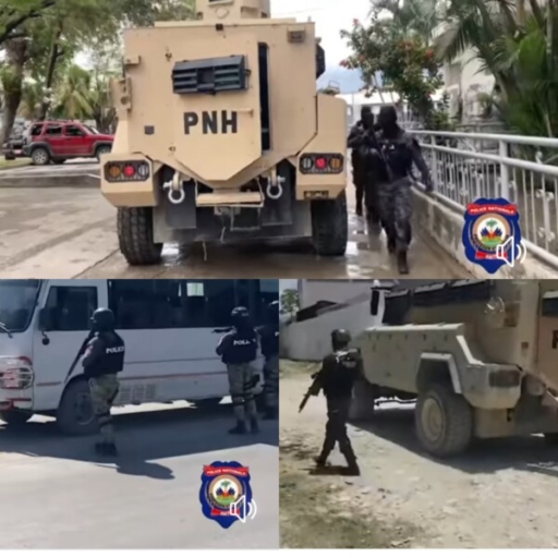 Coup de filet réussi par la PNH: plusieurs présumés bandits vêtus de l'uniforme de la PNH tués